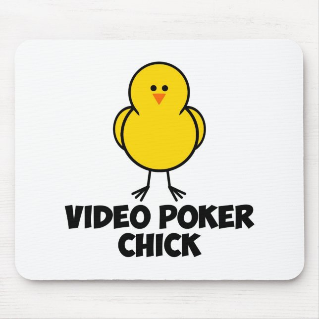 Mousepad Pintinho video do póquer (Frente)