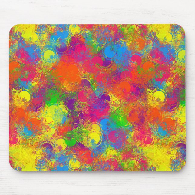 Mousepad Pintor CKC Pode Pintar Florais-Computador (Frente)