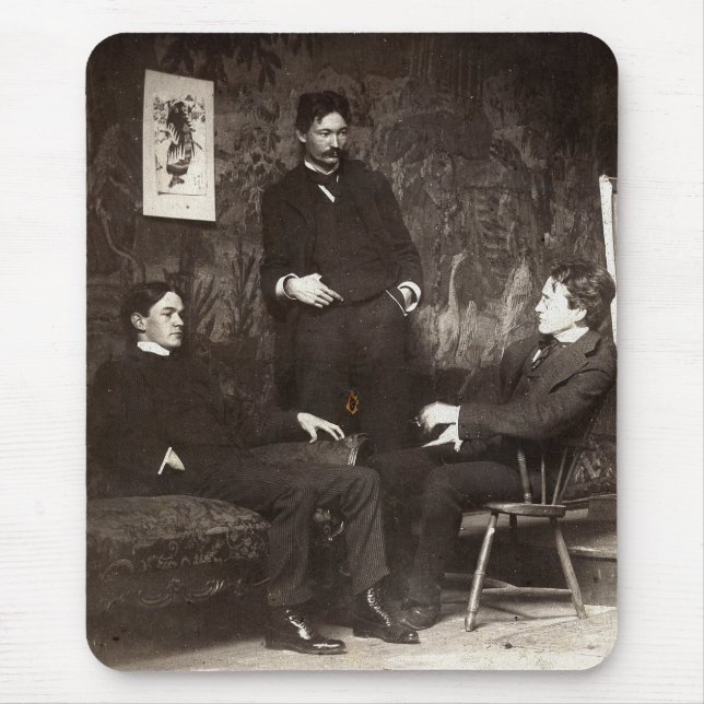 Mousepad Pintores Everett Shinn Robert Henri John Sloan (Frente)