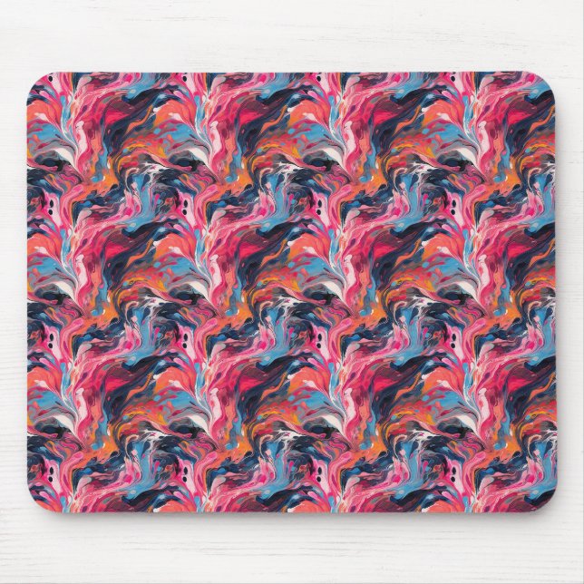 Mousepad Pintura Abstrata 01 (Frente)