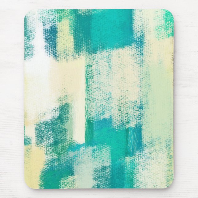 Mousepad Pintura Abstrata | Cores Dinâmicas (Frente)
