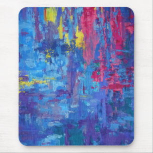 Mousepad pintura abstrato