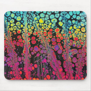 Mousepad Pintura Abstrato colorida