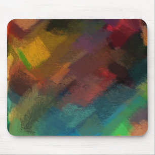 Mousepad pintura abstrato Cores Dinâmicas 3