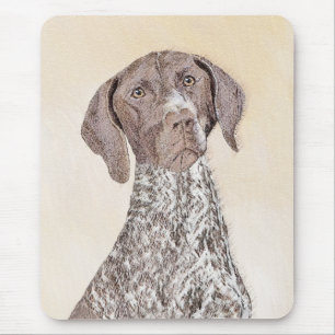 Mousepad Pintura Alemã de Ponta Curta - Arte Canina