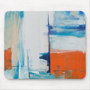 Mousepad Pintura aquosa. Abstrato Marble Can