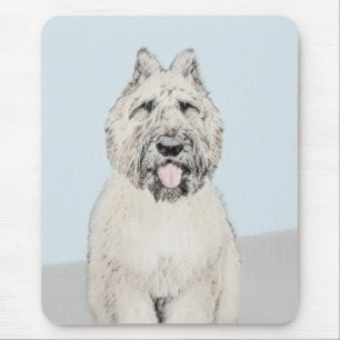 Mousepad Pintura Bouvier des Flandres - Arte Cachorra Origi
