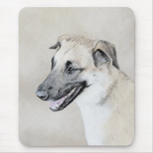Mousepad Pintura Chinook (Ouvidos Soltos) - Arte Cachorro O