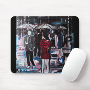 Mousepad Pintura Chuva Retro por Alfred Fox