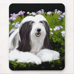 Mousepad Pintura Collie com Manteiga - Arte Cachorra Origin