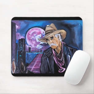 Mousepad Pintura da Lua Neon por Alfred Fox
