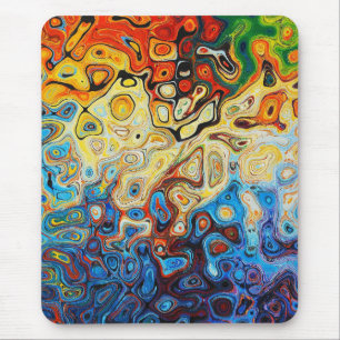 Mousepad pintura de abstrato