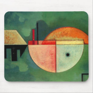 Mousepad Pintura de Abstrato para Cima do Kandinsky