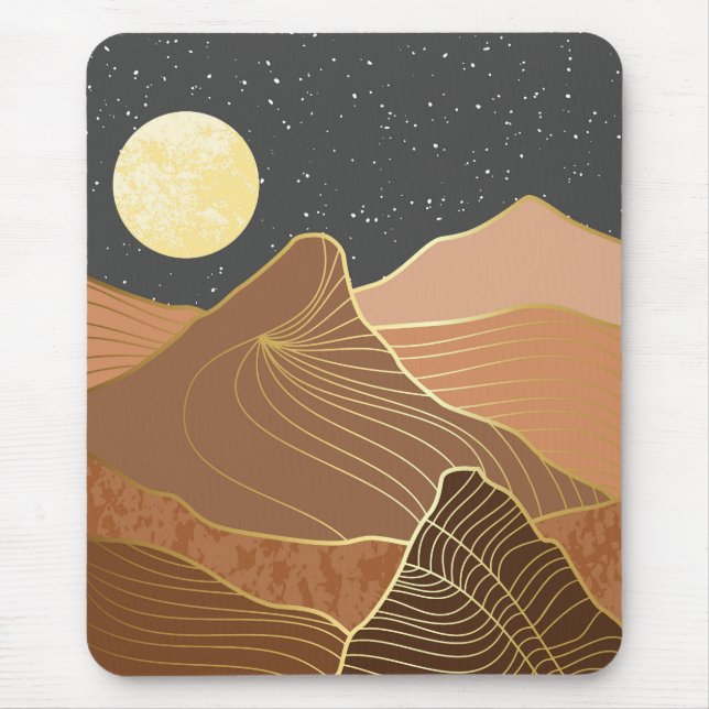 Mousepad pintura de abstrato premium (Frente)