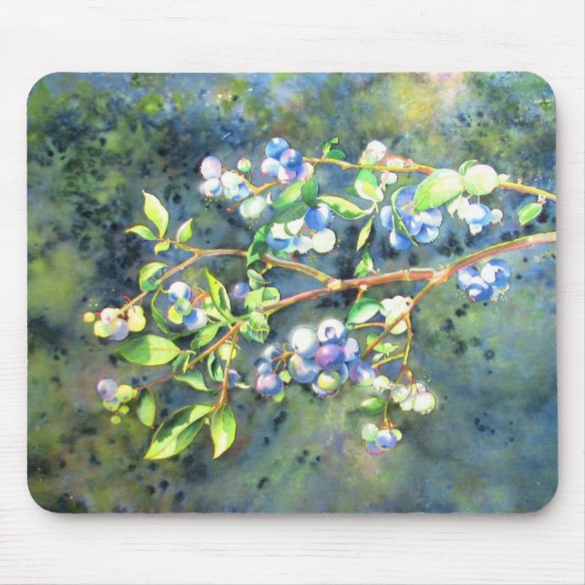 Mousepad Pintura de aquarela elegante (Frente)