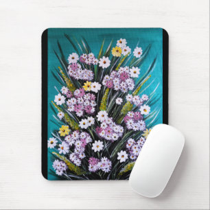 Mousepad Pintura de Buquê de Primavera por Alfred Fox