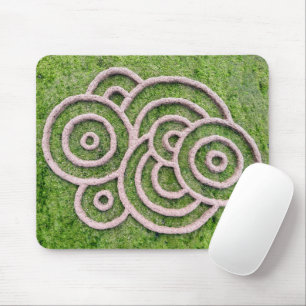 Mousepad pintura de camundongo terra e criação de praia nat