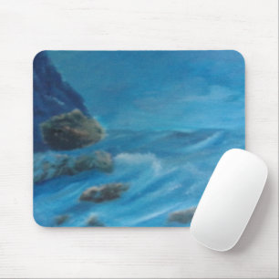 Mousepad Pintura de um Pad de Mouse Oceano