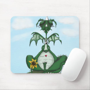 Mousepad Pintura de Yogi Dragon