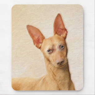 Mousepad Pintura do Cirneco dell’Etna - Arte Cão Origina