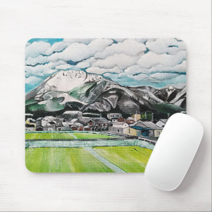 Mousepad Pintura do Monte Fuji por Alfred Fox