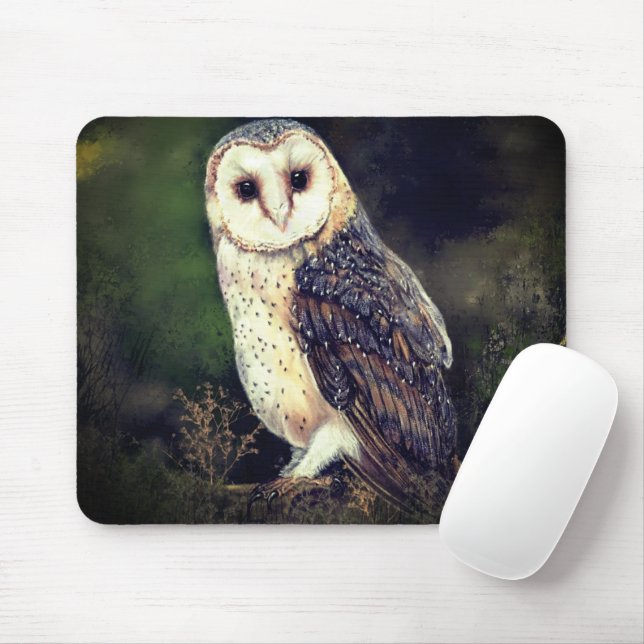 Mousepad Pintura do Mouse de Coroa Ocidental (Com mouse)
