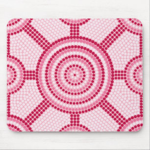 Mousepad Pintura do ponto aborígene