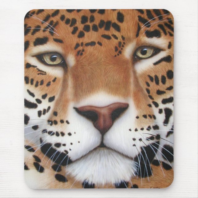 Mousepad Pintura em Jaguar (Frente)