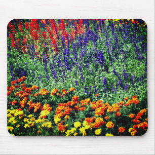 Mousepad Pintura em Jardim Flor