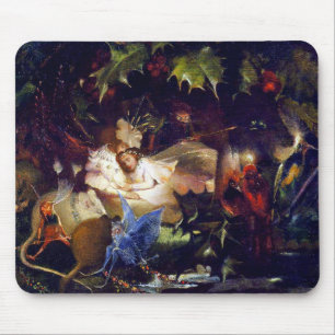 Mousepad Pintura feericamente mágica da fantasia: O Bower