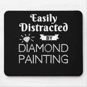 Mousepad Pintura Hobby De Pintura Diamond Facilmente Distra