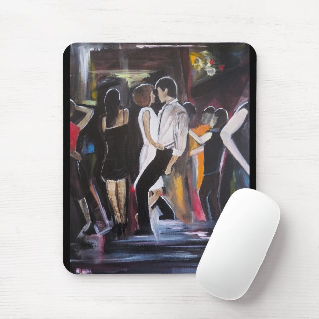 Mousepad Pintura Mambo Night por Alfred Fox (Com mouse)
