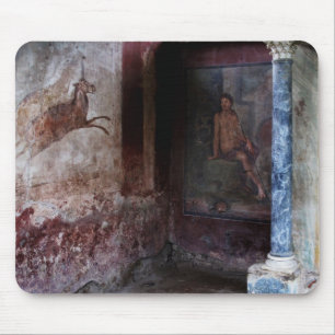 Mousepad Pintura mural em Pompeii
