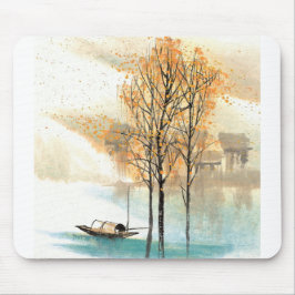 Mousepad Pintura na Vila Natureza