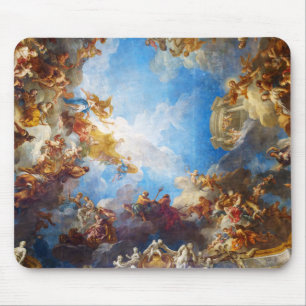 Mousepad Pintura no teto de Hércules em Chateau de Versail