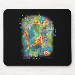 Mousepad Pintura Pintura De Peixe Koi Zen Afaste Japonês