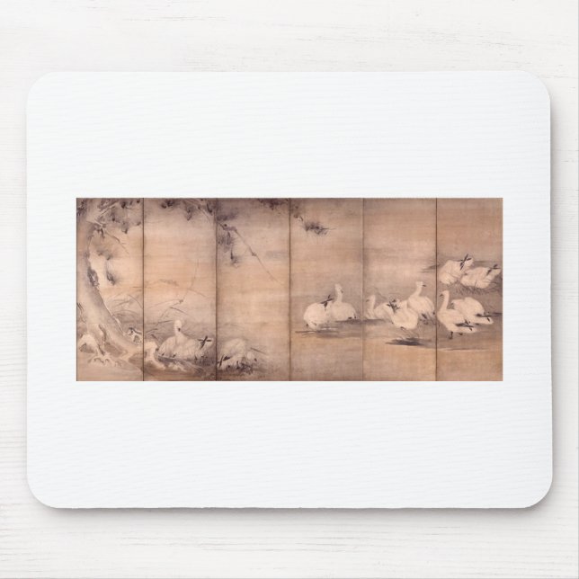 Mousepad Pintura por Miyamoto Musashi, C. 1600's (Frente)