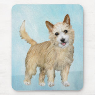 Mousepad Pintura Portuguesa do Podengo Pequeno - Arte Origi