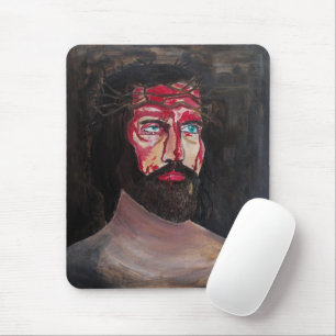Mousepad Pintura Sangue de Cristo por Alfred Fox