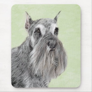 Mousepad Pintura Schnauzer (Giant, Standard) - Arte Canina