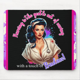 Mousepad Pinup_ Nurse Badass