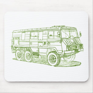 Mousepad Pinzgauer 712K 6x6