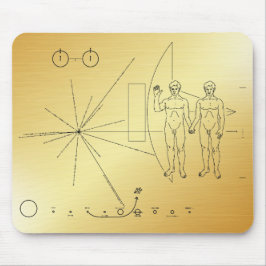 Mousepad Pioneer Plaque Adam & Adam