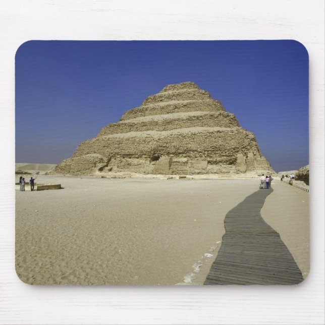 Mousepad Pirâmide de degraus em Saqqara, uma das primeiras (Frente)