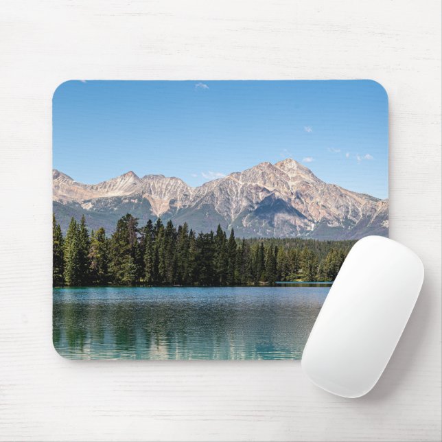 Mousepad Pirâmide Mountain, Fotografia da Natureza (Com mouse)