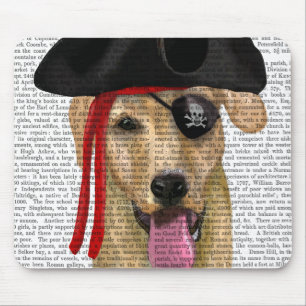Mousepad Pirata Amarelo Labrador 2