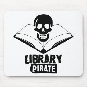 Mousepad Pirata da biblioteca