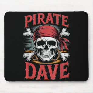 Mousepad Pirata dave 