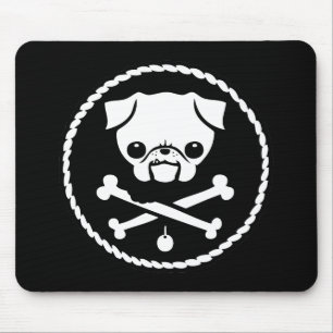 Mousepad Pirata do Pug