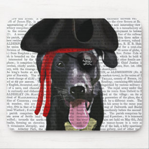 Mousepad Pirata Preta Labrador